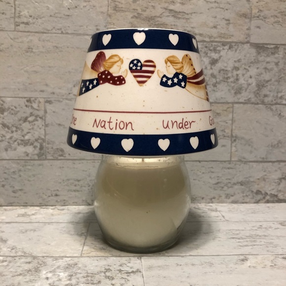 Home Interiors Accents Home Interiors Candle Topper One Nation